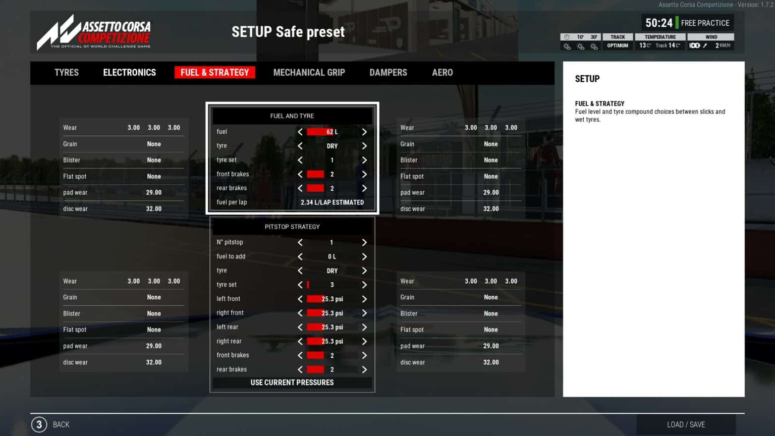 Setting defaults assetto corsa что делать