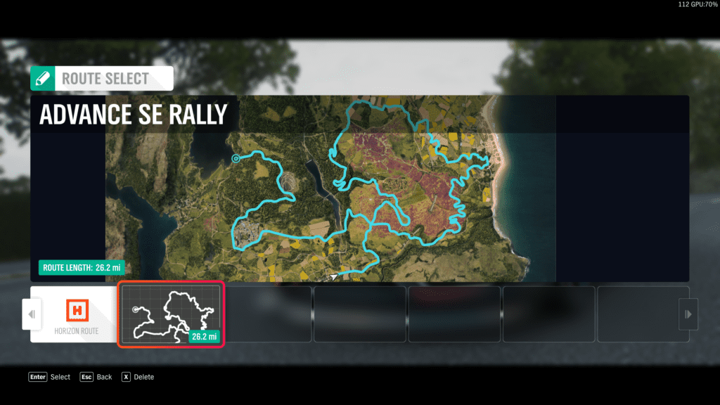 Forza Horizon 4 Rally Map