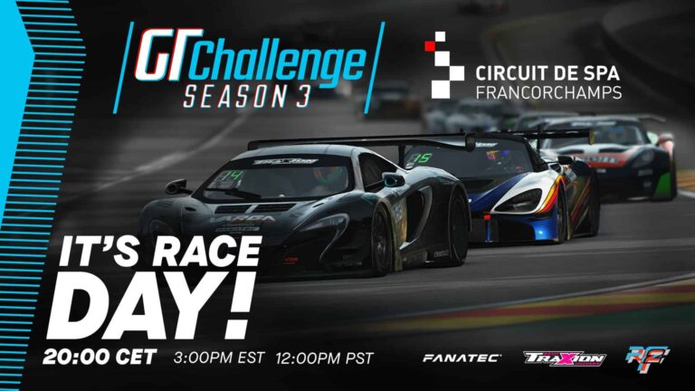 GT Challenge Season 3 esports Spa-Francorchamps