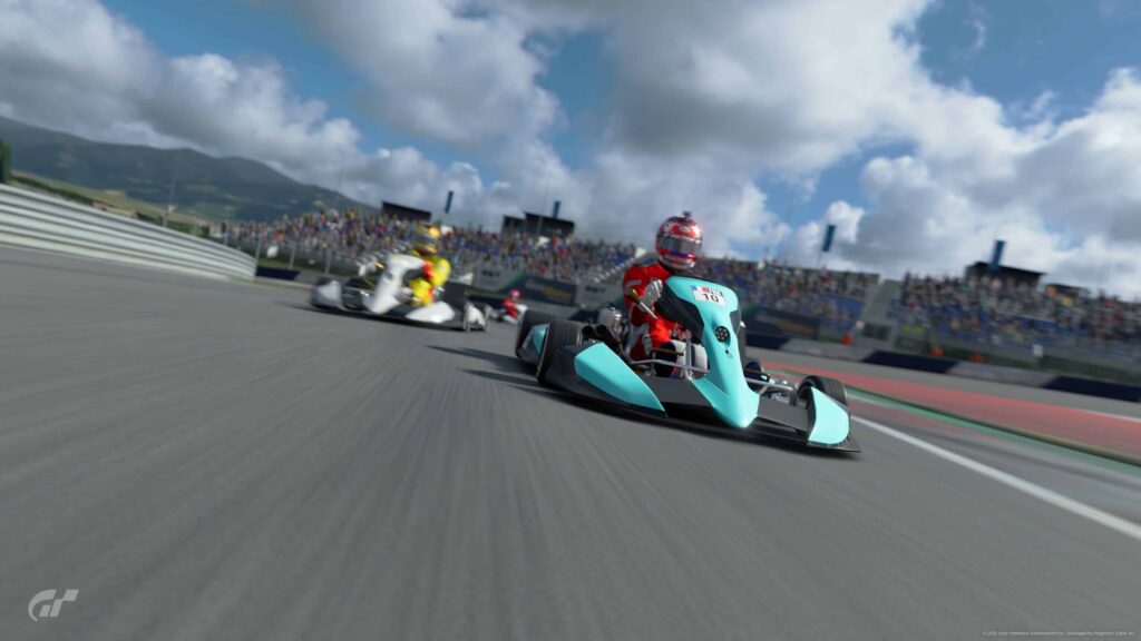 GT Sport go-kart FIA race