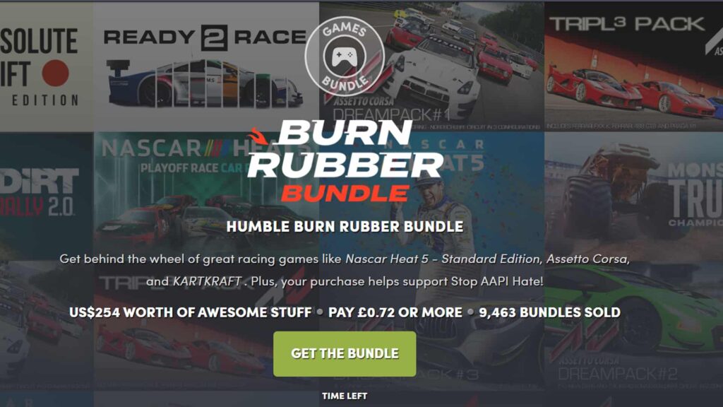 Humble Bundle Burn Rubber Bundle