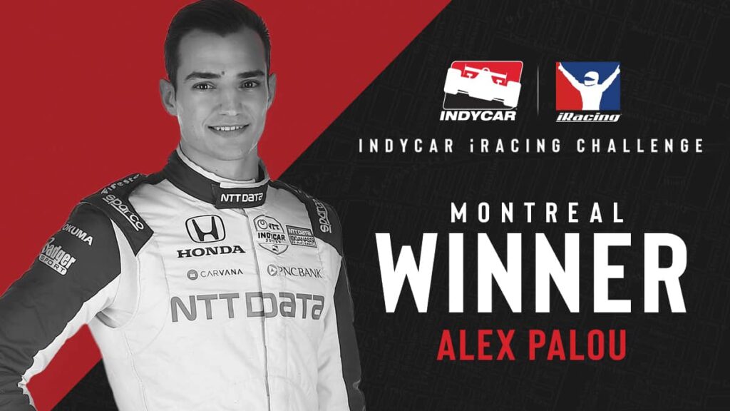 Palou takes IndyCar iRacing Challenge victory ahead of Eves and