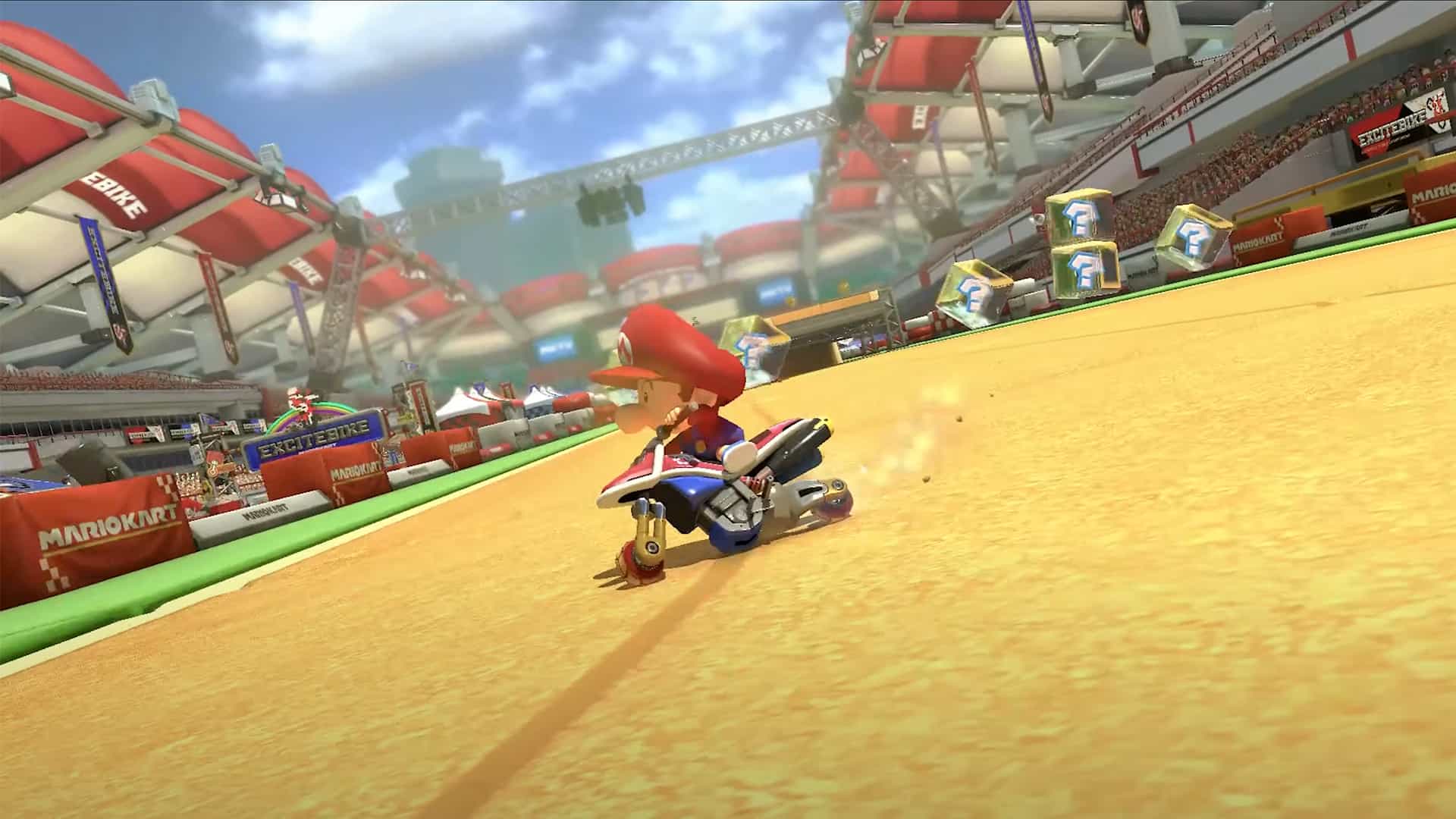 mario kart 8 excitebike track