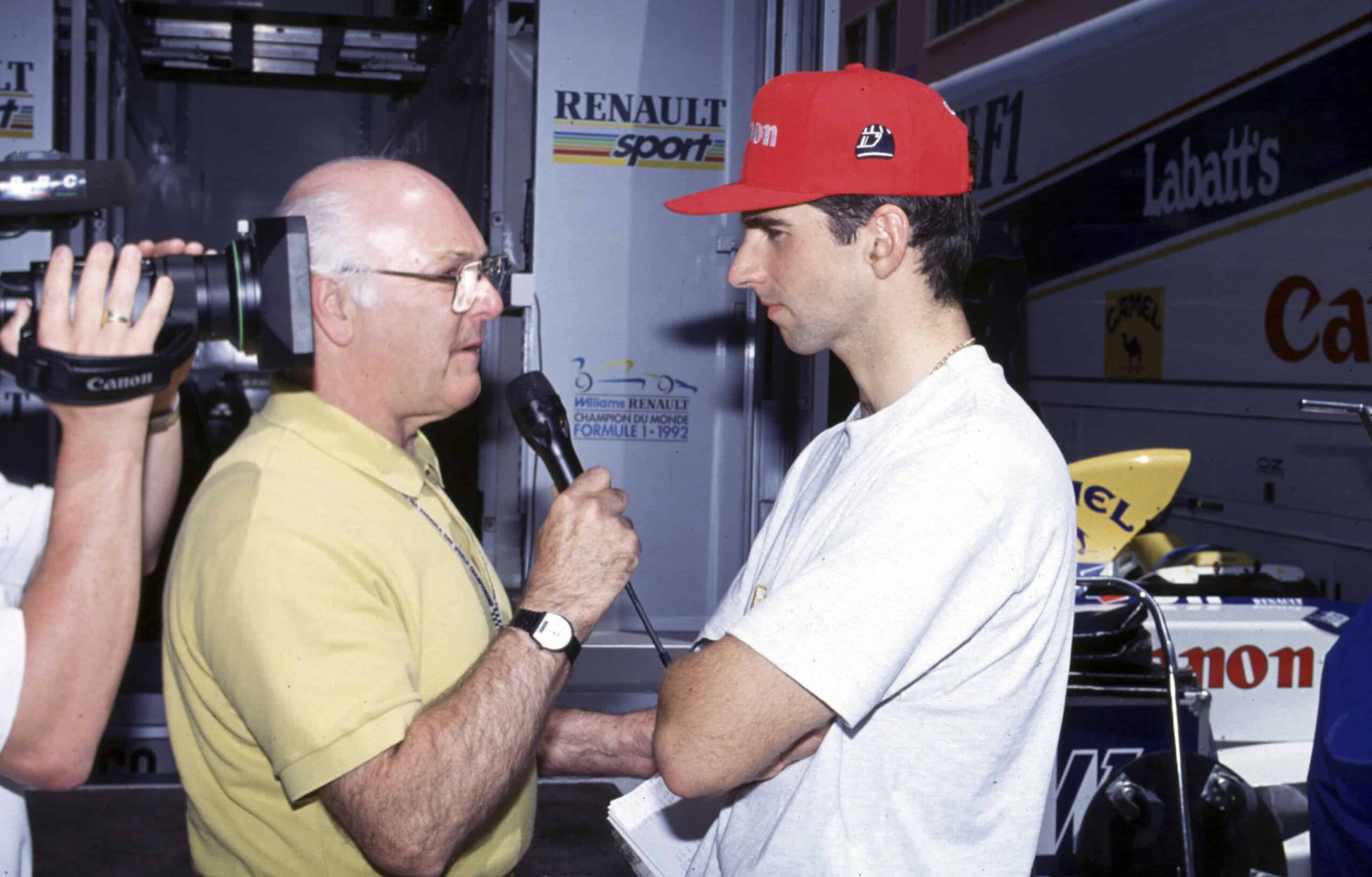 Murray Walker, 1993 Monaco Grand Prix.