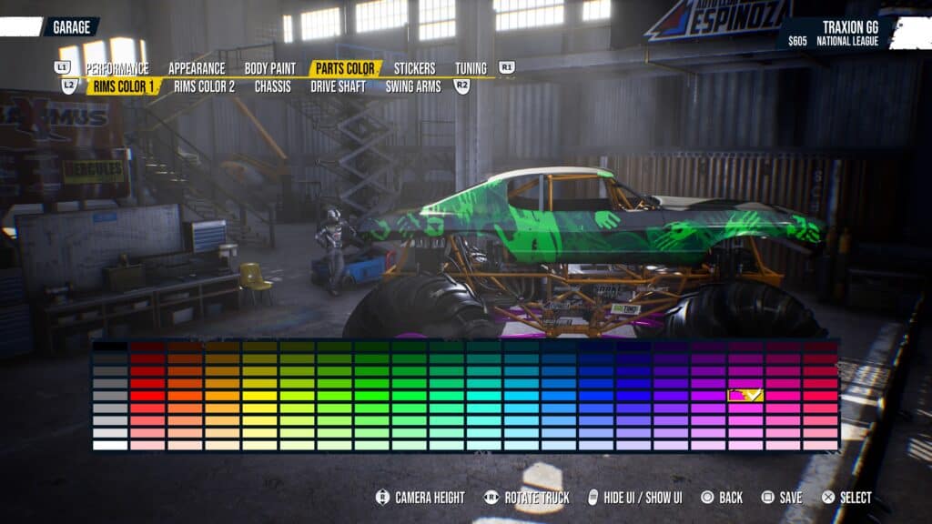 Monster Truck Championship PS5 customisation