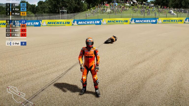 MotoGP 21 bike retrieval