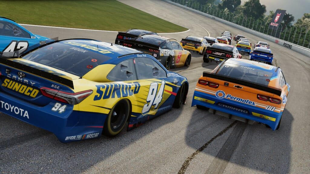 NASCAR Heat 5 Ultimate Summer Showdown eSports will be broadcast on Traxion