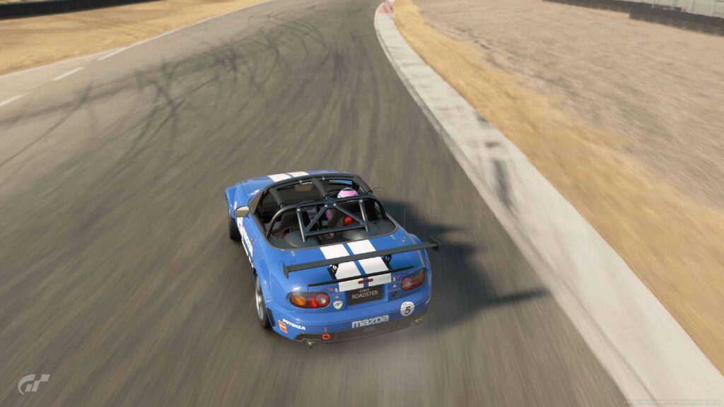 GT Sport Mazda Roadster Touring Car Laguna Seca