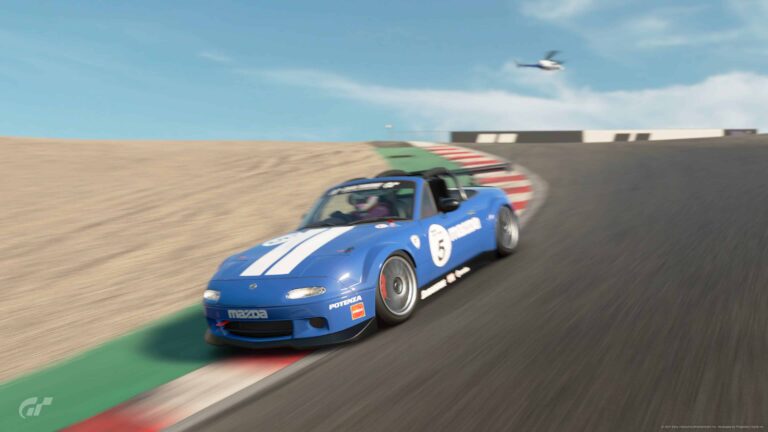 GT Sport Mazda ROadster Touring Car Laguna Seca