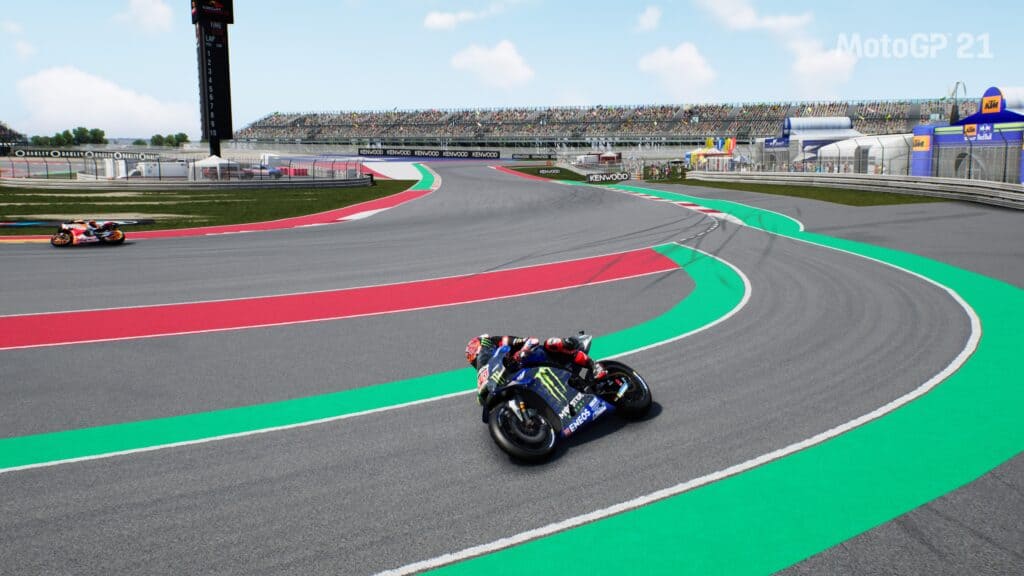 Fabio Quartararo taking a long lap penalty, MotoGP 21