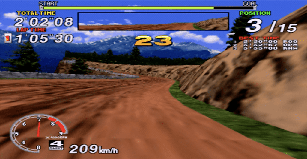 Sega Rally Track Design
