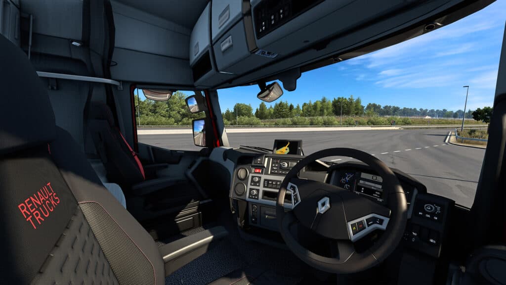 Renault Trucks T Evolution and Renault Trucks T-High Evolution Euro Truck Simulator 2 Interior