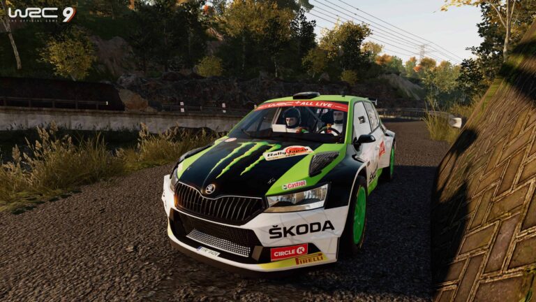 Oliver Solberg Skoda Fabia tarmac