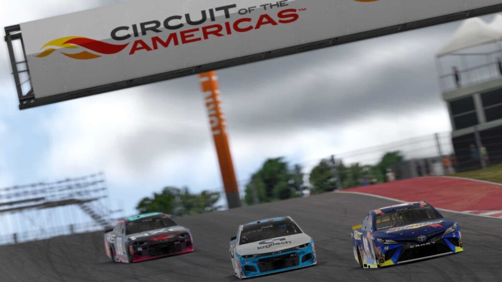 eNASCAR Pro Invitational Series at COTA gives real drivers virtual glimpse on Wednesday