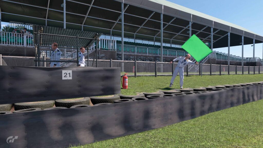 Marshalling in GT Sport
