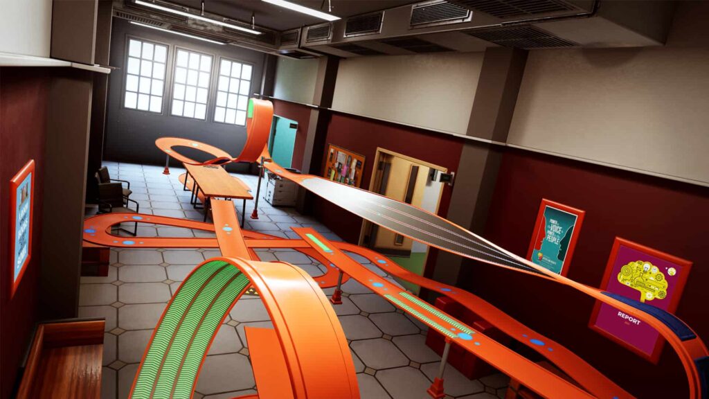 Hot Wheels Unleashed College Campus location 01