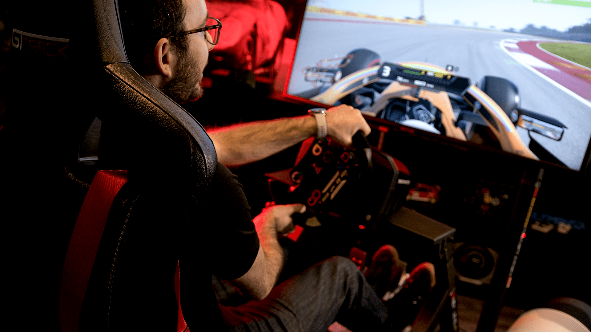 Next Level Racing GTTrack Simulator Cockpit (NLR-S009)