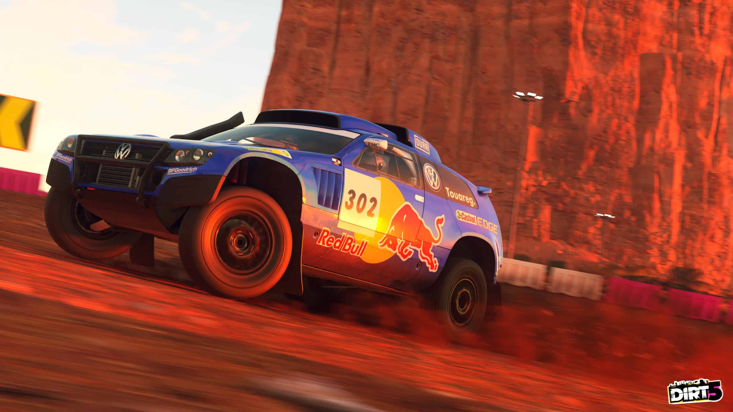 Latest DIRT 5 update features online cross-play and Red Bull liveries