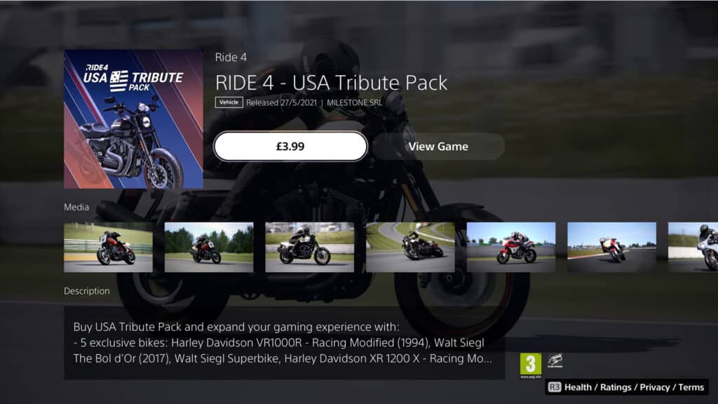 Ride 4 USA Tribute Pack