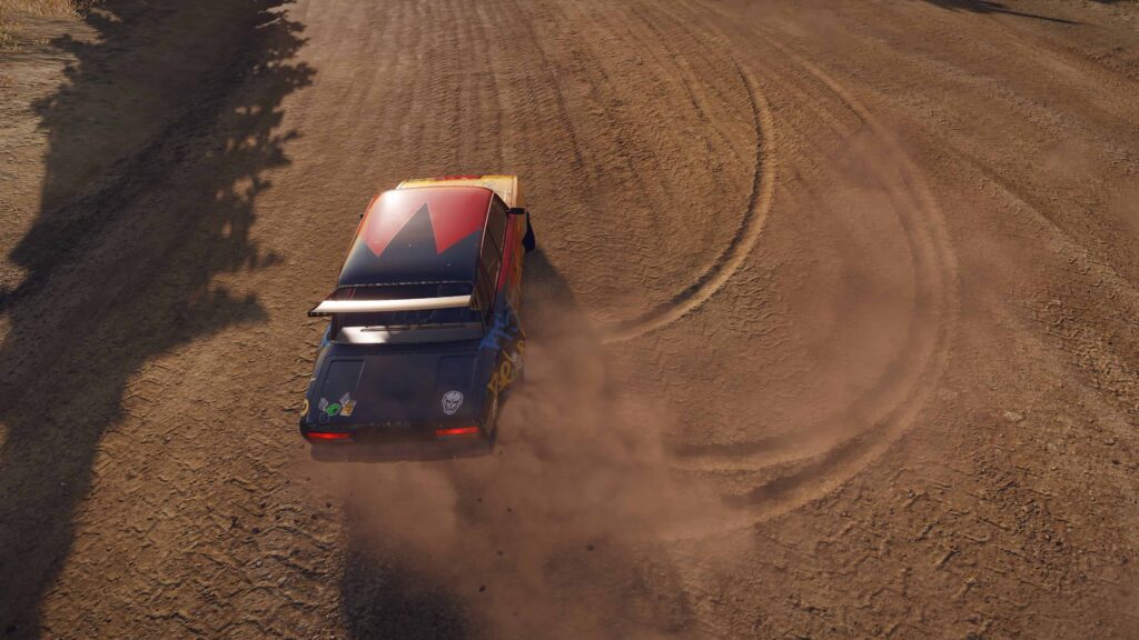 Wreckfest PS5 dirt deformation