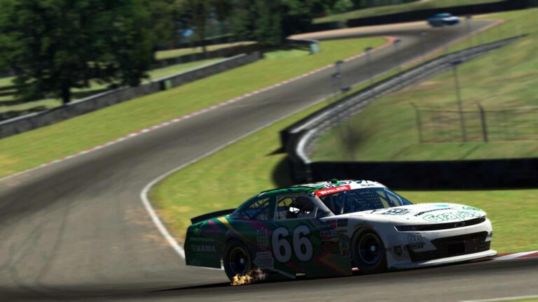 Simon Pilate wins first eNASCAR International iRacing Series race at Brand Hatch
