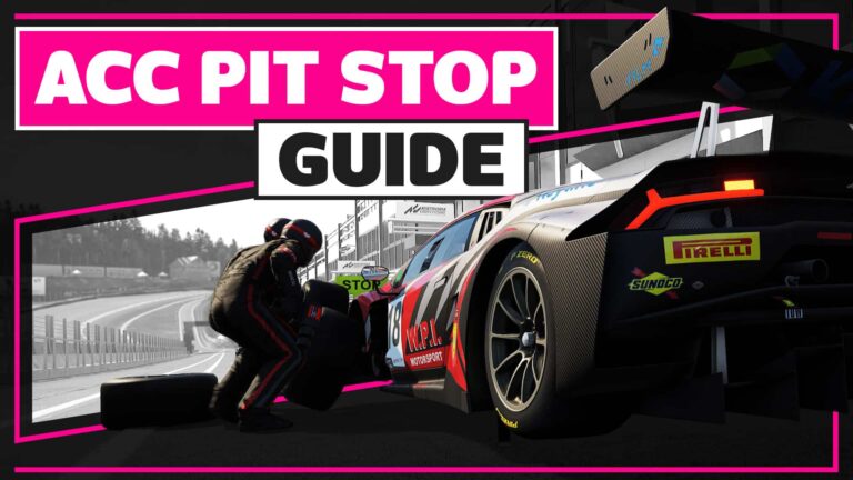The dark art of mastering pit stops in Assetto Corsa Competizione