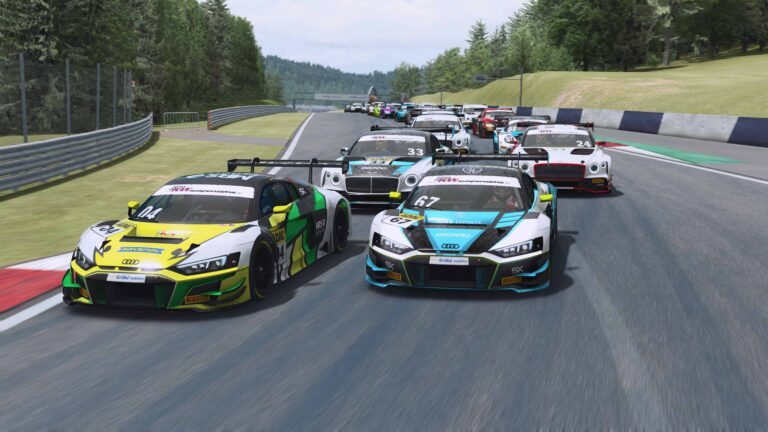 Keithley and Hasse take thrilling ADAC GT Masters Esports victories