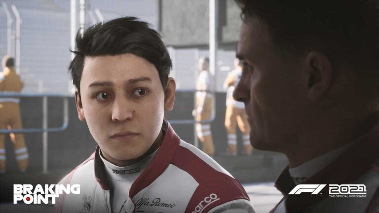 Aiden Jackson F1 2021 game Braking Point