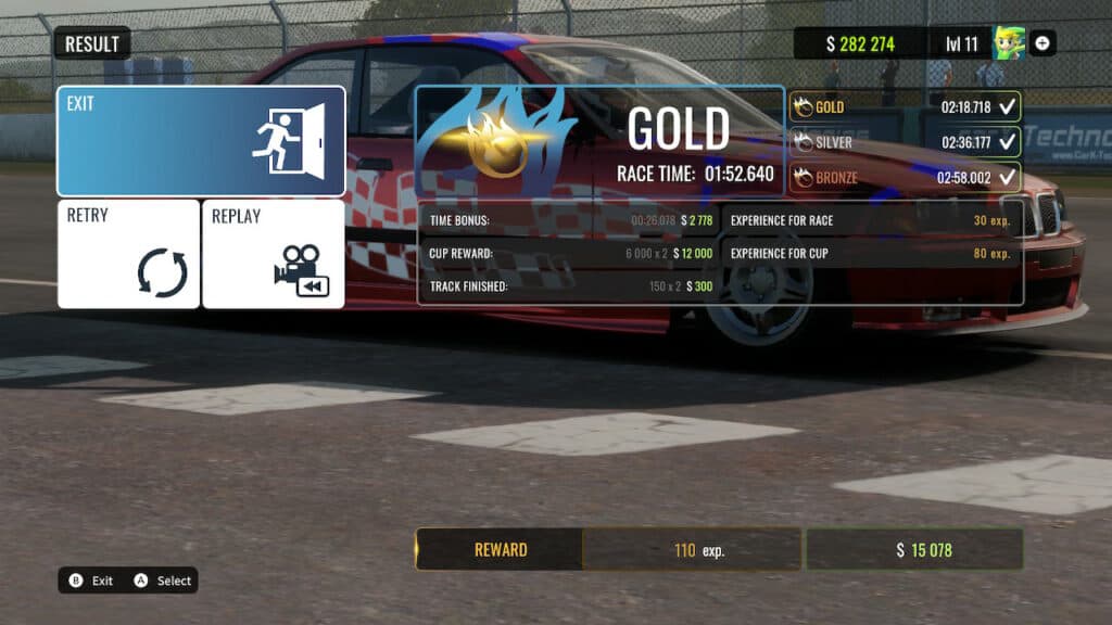 CarX Drift Racing Online Nintendo Switch Gold Event