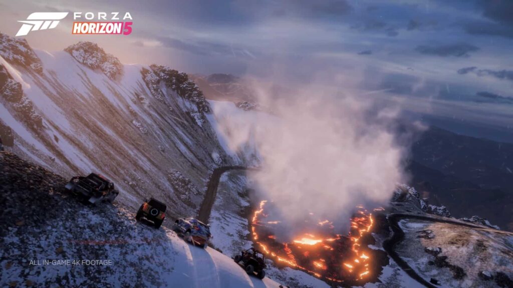Forza Horizon 5 volcano