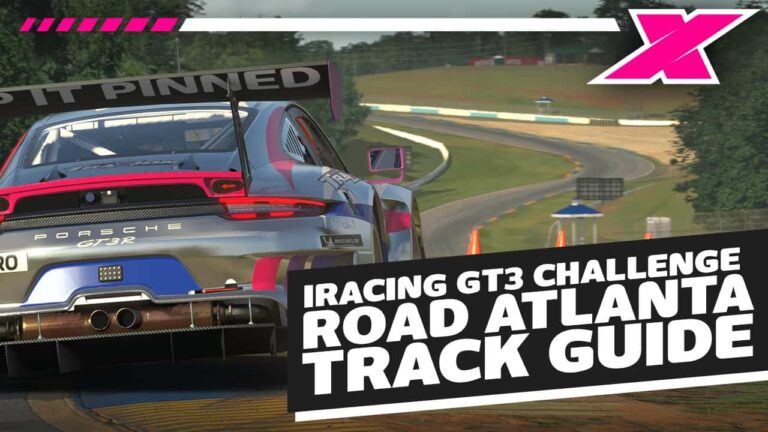 Porsche GT3RS Road Atlanta Track Guide - iRacing GT3 Sprint Season 3 2021 Week 1