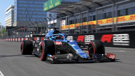 WATCH: F1 2021 Baku hot lap, raw gameplay