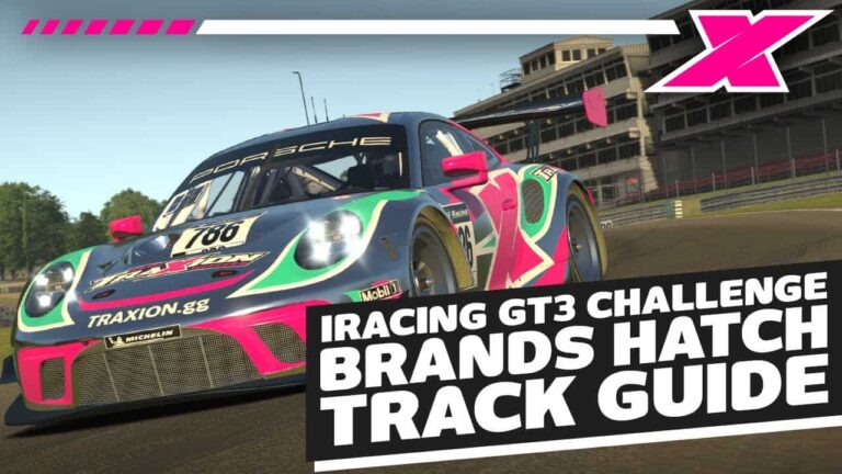 iRacing Fanatec GT Challenge - Porsche GT3R Brands Hatch Track Guide Season 3 2021 Week 3 | Dave Cam