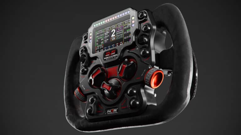 Hybrid Racing Simulations teases new Shane van Gisbergen inspired wheel