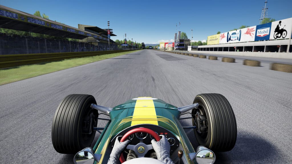 Be Jim Clark Drive the Monza banking in Assetto Corsa in a very special Lotus…
