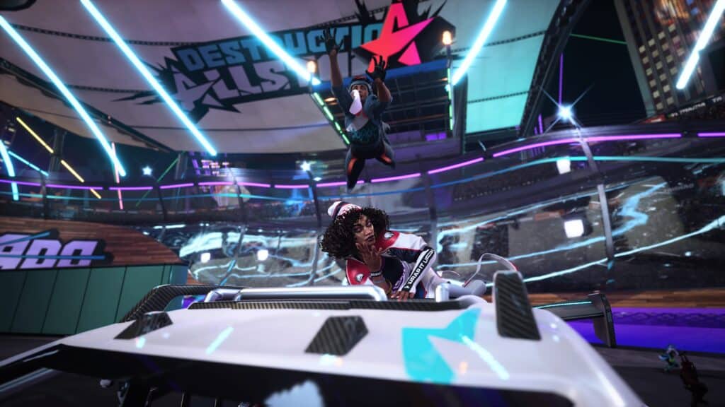 Destruction AllStars trying to secure a car