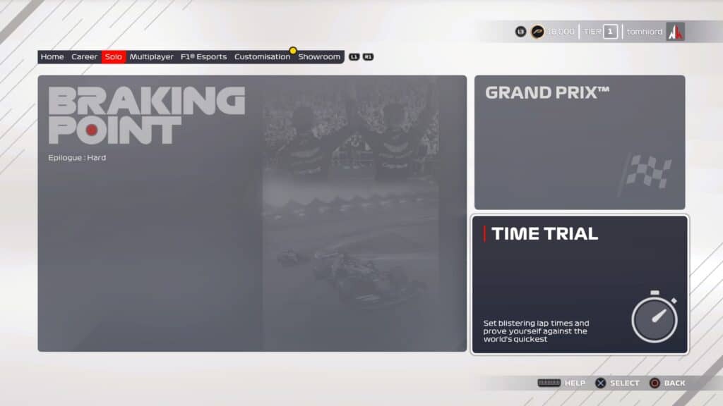 F1 2021 Time Trial