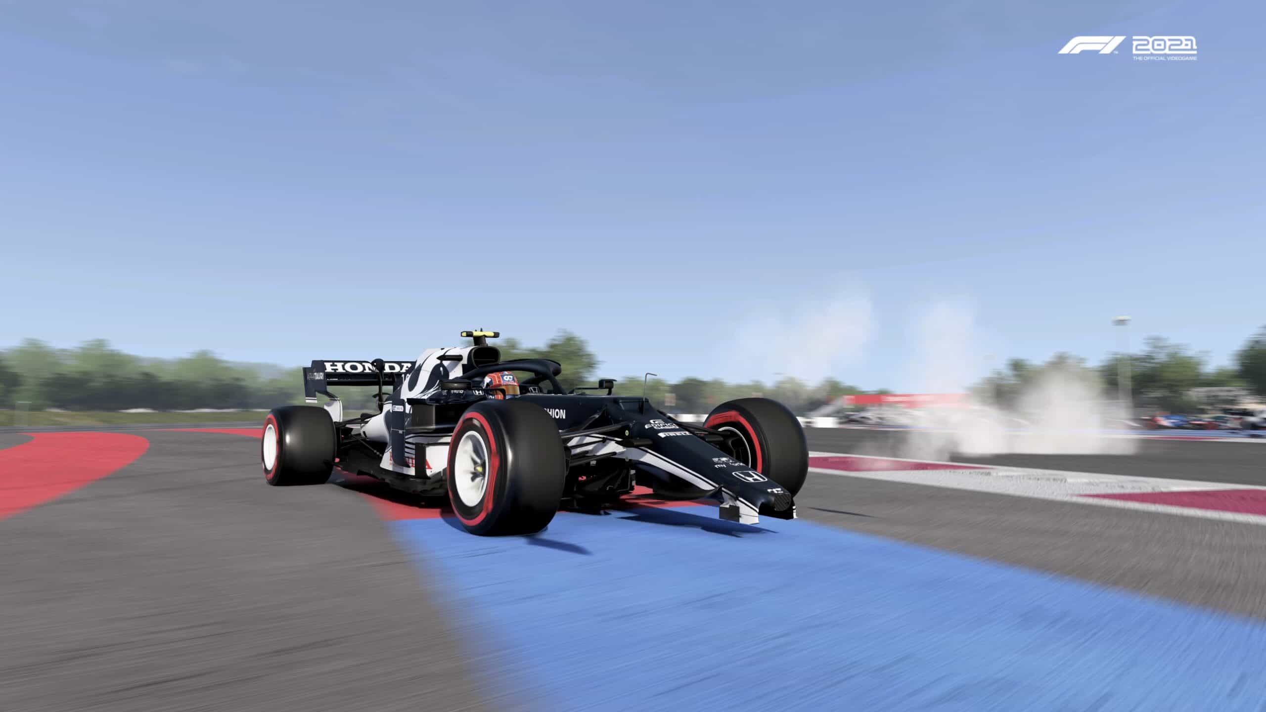F1 2021 Yuki crash