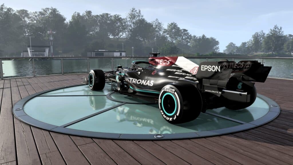 F1 2021 Ray Tracing PS5