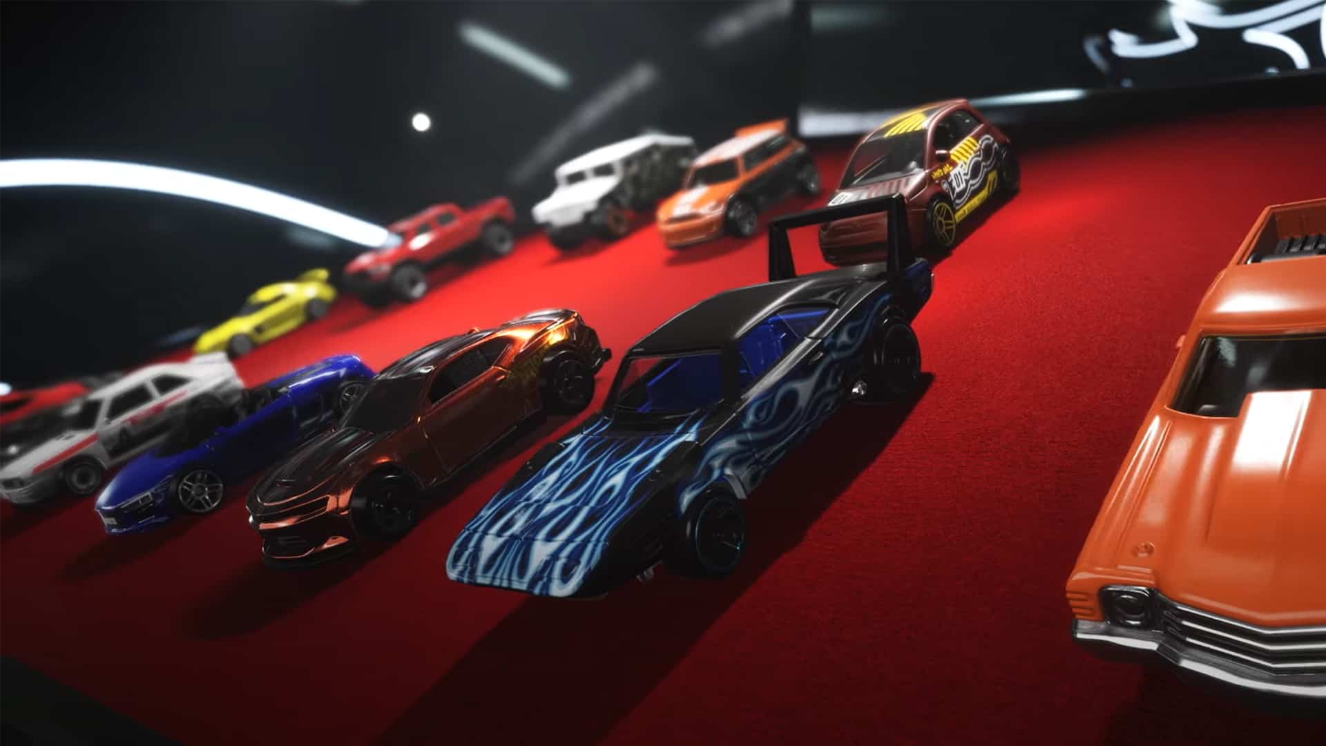 Hot Wheels Unleashed includes licensed vehicles