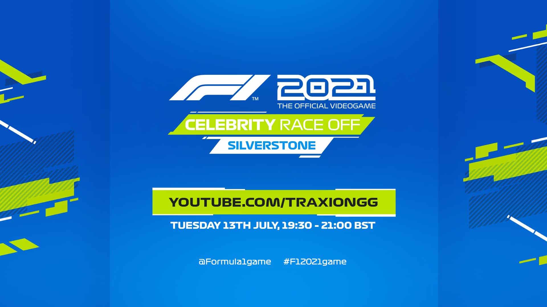 WATCH F1 2021 Celebrity Race Off live on Traxion
