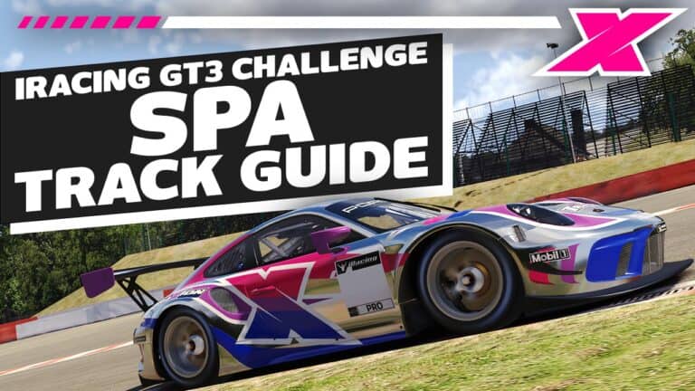 iRacing Fanatec GT Challenge - Porsche GT3R Spa Track Guide Season 3 2021 Week 6 | Dave Cam