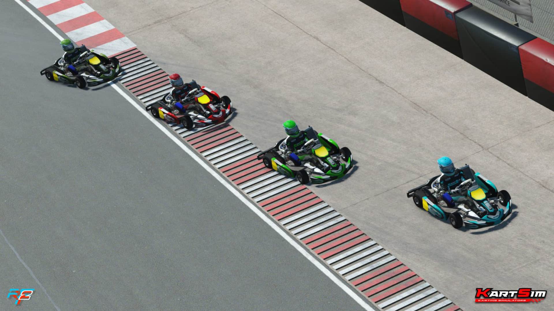New karts and tracks arrive for rFactor 2’s KartSim content