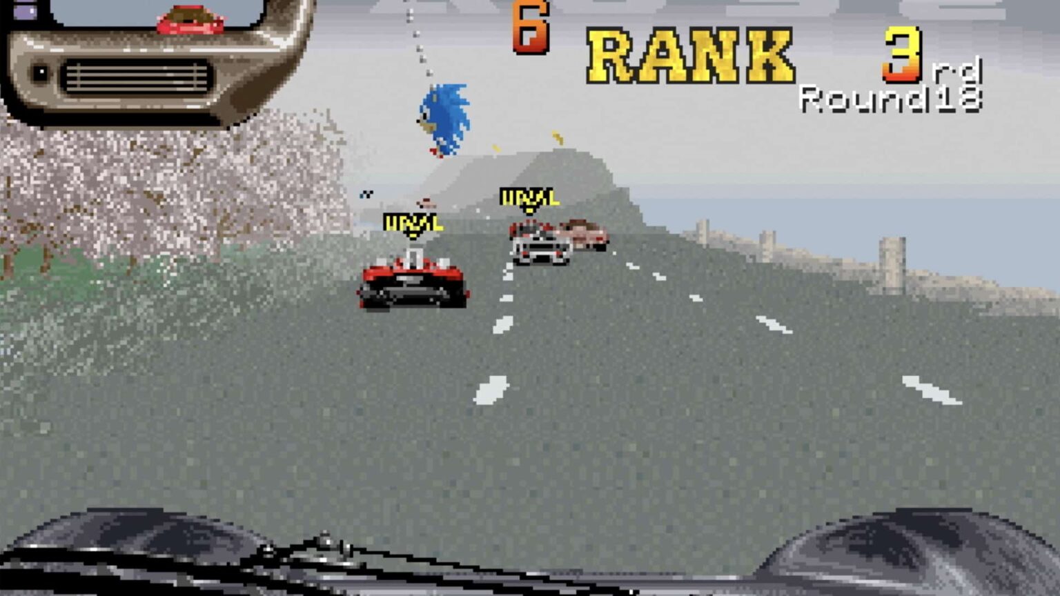Rad Mobile How the Sega Astro City Mini revives a Sega Arcade racer Traxion