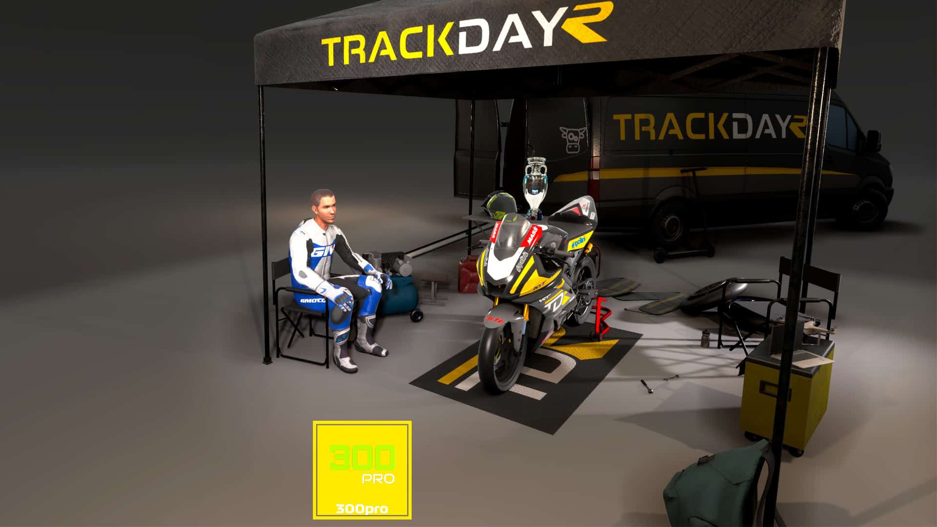 TrackDayR continues to evolve, adds new rider animations and motorcycle
