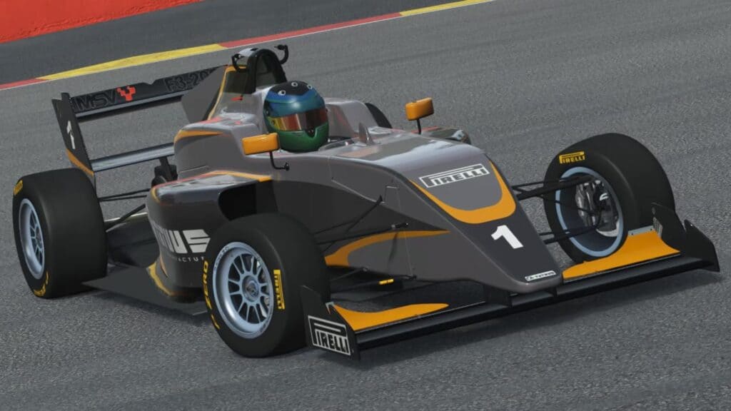 Free Tatuus MSV F3-020 now available on rFactor 2