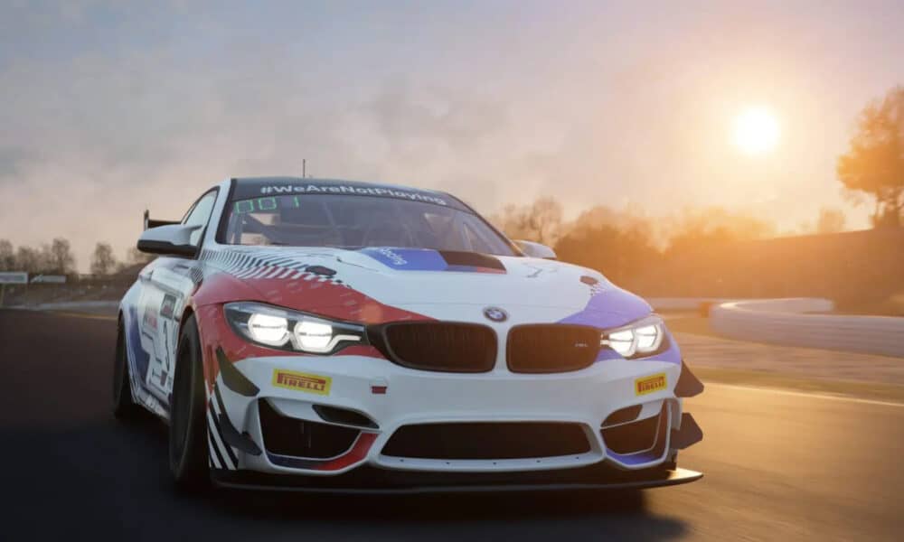 Assetto Corsa Competizione BMW M4 GT4 Fanatec livery