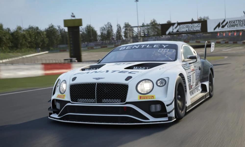 Assetto Corsa Competizione Bentley GT3 Fanatec livery