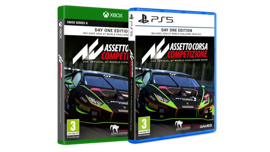 Assetto Corsa Competizione PS5 and Xbox Series