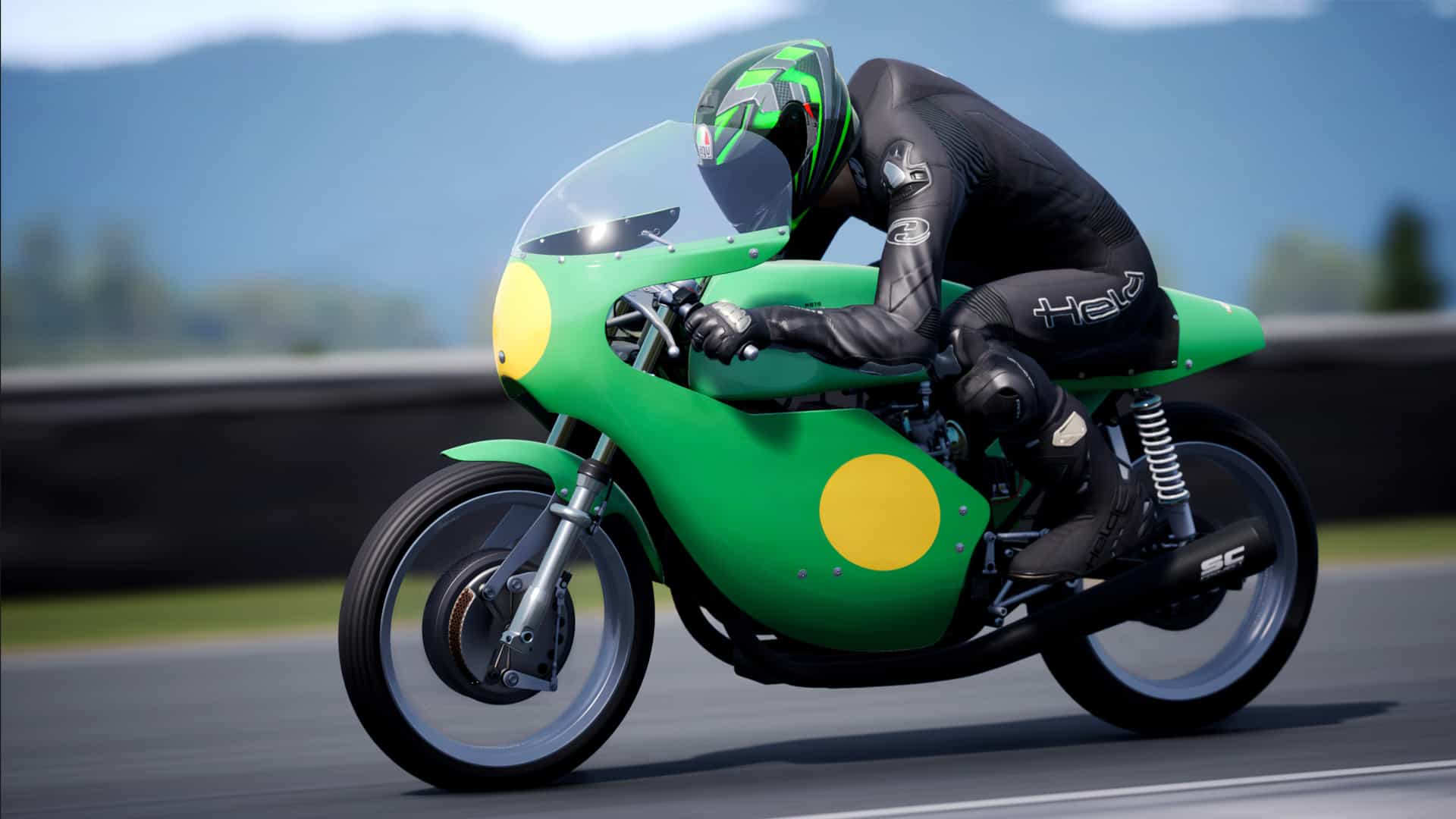 Classic 1960s racing motorcycle added to Ride 4